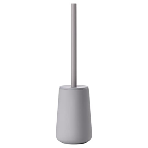 Zone Denmark Nova One Toilettenbürste, Klobürste aus Keramik, WC Bürste mit Bürstenhalter, Soft-Touch-Beschichtung, Durchm. 10,3 cm, Höhe 37 cm, Gull Grey