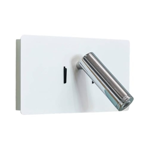 Lucande LED Wandleuchte, Wandlampe Innen Elske (Modern) in Weiß aus Metall (3 flammig) - Wandstrahler Wandbeleuchtung Schlafzimmer/Wohnzimmer Schlafzimmerleuchte