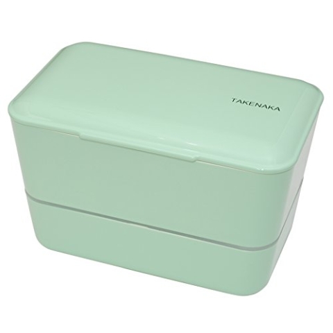 TAKENAKA 12 – 1402 – 20 Bento etendu Doppel Kunststoff Koralle 17,4 x 11 x 10,9 cm