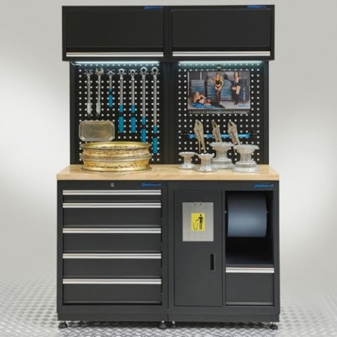 Werkstatteinrichtung Premium 135 cm Eiche