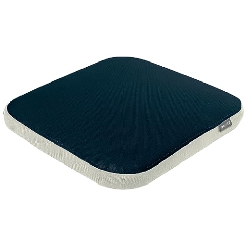 Leitz Ergo Active Balance-Sitzkissen, Ergonomisches Luftkissen für Bürostühle, optimale Sitzhaltung und Ischias-Entlastung, fördert Körperhaltung, Ergo-Serie, Stoffbezug samtgrau, 65400089