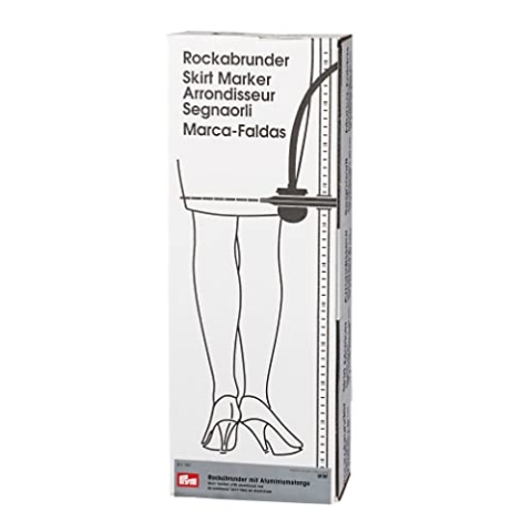 Prym 611-767 611767 Rockabrunder MET 80 cm Rock-Marker, Metall, grau