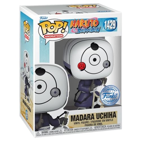 Funko Pop! Animation: Naruto – Madara Uchiha (Masked) (Exc), Sammelfigur aus Vinyl – 60710