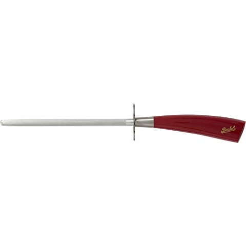Van Berkel - Wetzstahl - Elegance Serie | Klingenlänge: 20 cm | Griff: Rot|*Blisterverpackung*