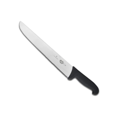 Victorinox Fibrox Küchenmesser Schlachtmesser, Extra Scharfe Klinge, Rostfreier Stahl, Spülmaschinengeeignet, Swissmade