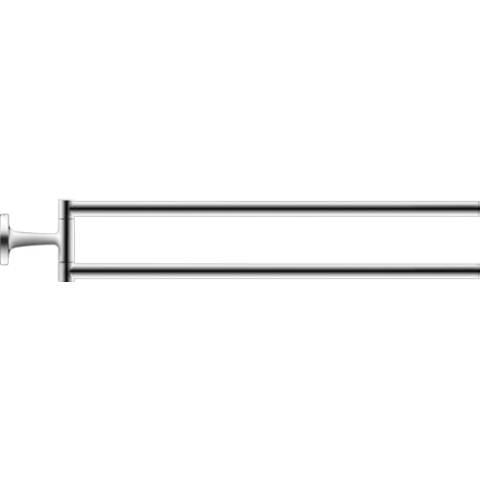 Duravit Starck T Handtuchhalter, Messing, Chrom, One Size