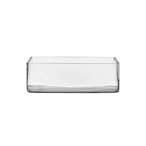 Hakbijl Dekoglas Jardiniere Schale Rectangular 30x20x10cm klar rechteckig Glas