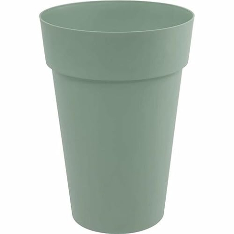 EDA - Blumentopf, hoch, Toskana, Ø 46 cm, Volumen 67 l, Ø 46 x H 65 cm, Lorbeergrün