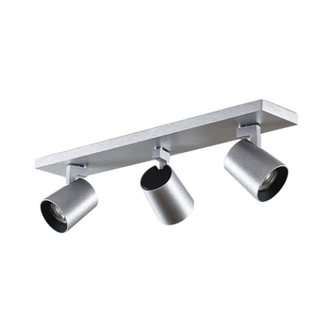 Arcchio Strahler Iavo (Modern) in Alu aus Metall (3 flammig, GU10) - Deckenlampe Deckenleuchte Lampe Spot Küchenleuchte