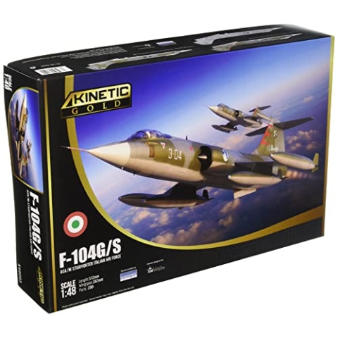 Kinetic Gold Modellbausatz 1/48 F-104G/S ASA/M Starfighter #K48093