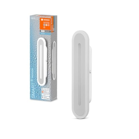 LEDVANCE Smart LED Badezimmerlampe white, 1200LM, 3000-6500K, 300mm x 70mm, IP44, Orbis Bath Wandleuchte, Badezimmerleuchte mit Wifi Technologie, dimmbar, steuerbar über App und Sprachassistenten