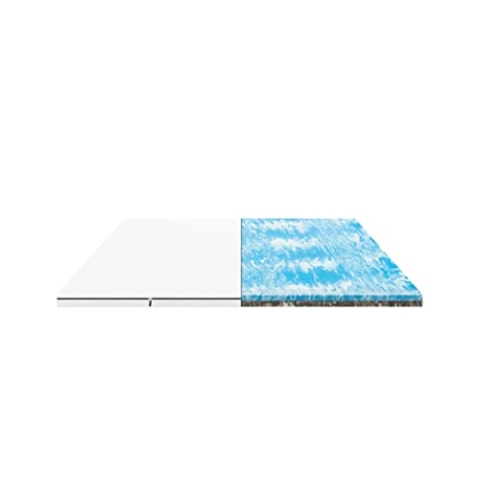 Emma Flip Topper 140x200 – Matratzentopper & Matratzenauflage für Boxspringbett – Wende-Topper hart & weich – Airgocell® & Kaltschaum – Waschbarer Bezug – Atmungsaktiv & Komfortabel