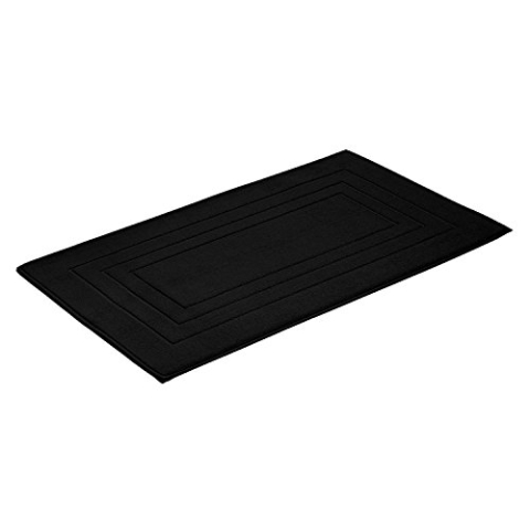 Vossen Badeteppich Feeling schwarz 60 x 100 cm