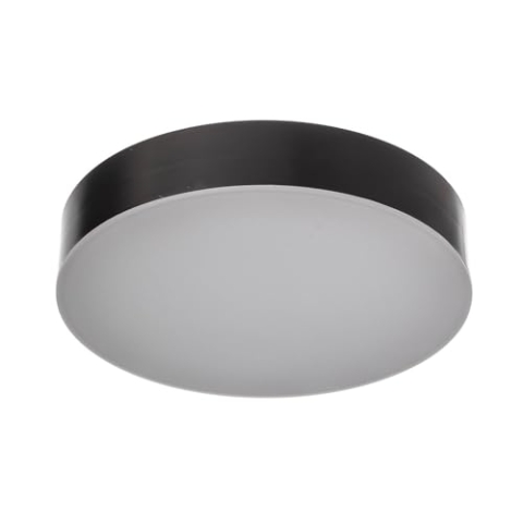 Lindby LED Deckenleuchten Lahja mit Bewegungsmelder (Modern) in Schwarz (1 flammig,) - Außenleuchte für Garten Terasse Balkon & Haus Deckenleuchte