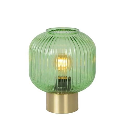 LUCIDE MALOTO - Tischlampe - Ø 20 cm - 1xE27 - Grün