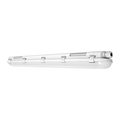 LEDVANCE Feuchtraumleuchte | DAMP PROOF GEN 2, klassische form, energiesparend, 18W, 120cm, kalt weiß | DAMP PROOF 1200 18W 840 IP65 GY