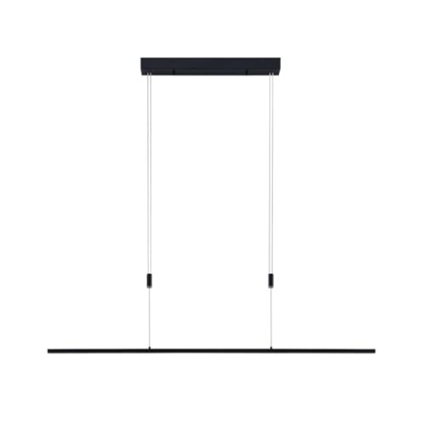 Lucande LED Stakato dimmbar (Modern) in Schwarz aus Metall (6 flammig,) Wohnzimmerleuchte