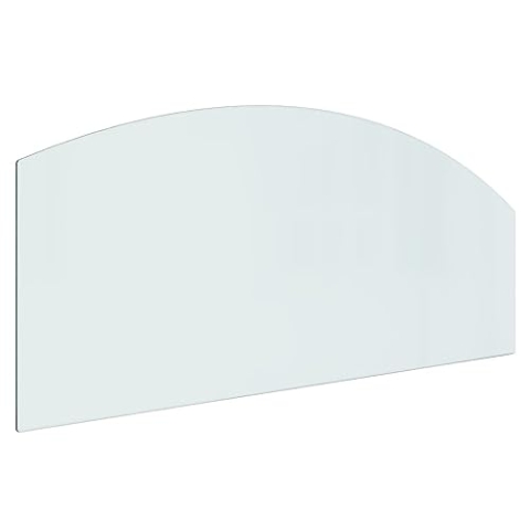 vidaXL Kaminofen Glasplatte 120x50 cm