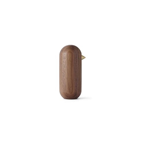 Normann Copenhagen 100246 Little Bird Deko-Vogel, Walnussholz, braun, 13,5x6cm