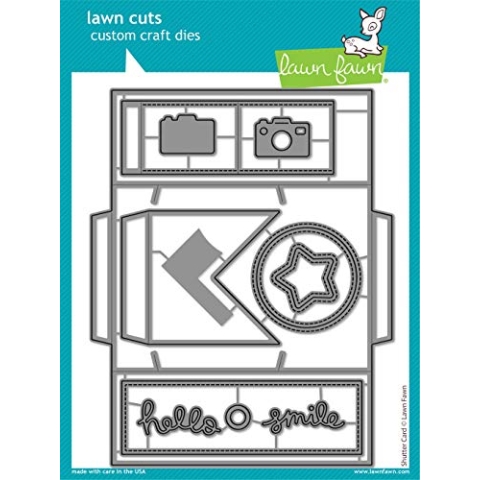 Lawn Fawn, Lawn cuts/Stanzschablone, Shutter Card