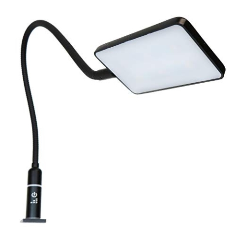 kalb Material für Möbel 4W LED Bettleuchte Leseleuchte Flexleuchte Nachttischlampe Bettlampe Leselampe schwarz, Auswahl:1er Set schwarz