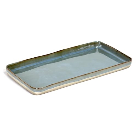 Serax Terres De Rêves Skalierung, Töpferei, blau, One Size