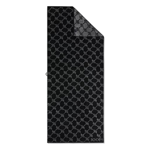 Joop! Handtücher Classic Cornflower 1611 schwarz - 90 Saunatuch 80x200 cm