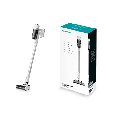 Hisense Kabelloser Staubsauger HVC6134W, weiß, 4kg