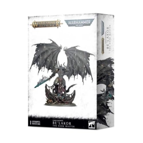 Games Workshop Warhammer AoS & 40k - Chaos Daemons, Be'lakor, the Dark Master, Mittel, Weiß