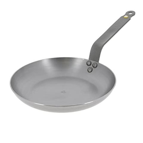 de Buyer - Runde antihaftbeschichtete Edelstahlpfanne AFFINITY - Durchmesser 32 cm - 3718.32