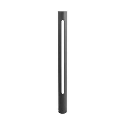 Lucande LED Außenleuchte Tomas (spritzwassergeschützt (Modern) in Alu aus Aluminium (1 flammig,) - Wegeleuchte Pollerleuchte Wegelampe Sockelleuchte
