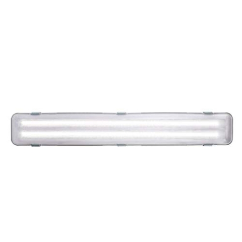 Nordlux LED Feuchtraumwannenleuchte WORKS, 2x G13, 9W, 660mm, IP65 EEK: A