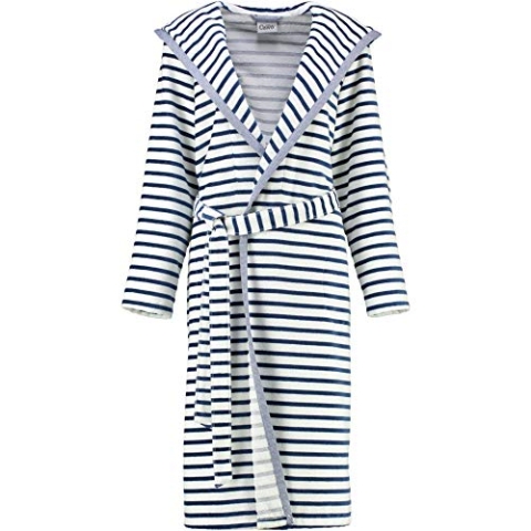Cawö Bademantel Breton Gr. 46 - (6596 FB: 16 Navy, GR. 46)