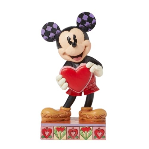 Disney Traditions Mickey Heart Personalisable Figurine