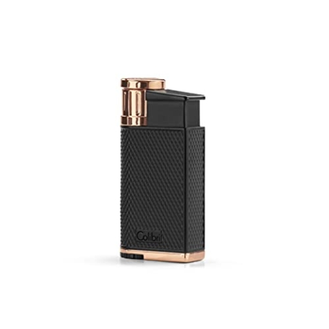 Colibri Evo Sturmfeuerzeug Mit Jet Flamme | Zigarren Und Zigaretten Feuerzeug | Windbeständig | Funktioniert Mit Butan (Nicht Im Lieferumfang Enthalten) | Elegante Geschenkbox | Zwei Jahre Garantie