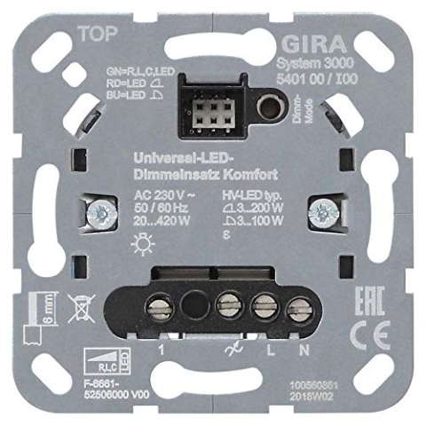Gira Uni-LED-Dimmeinsatz 540100