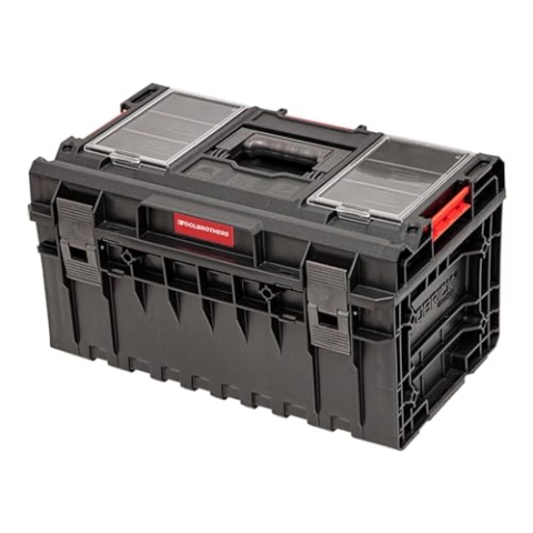 Toolbrothers RHINO XXL Werkzeugkoffer ECO Comfort+ Höhe L 38 l IP66 mit herausnehmbaren Trennwänden