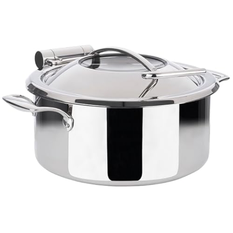 APS 12330 Chafing Dish, 4-TLG. SetØ 30,5 cm, H: 17,5 cm18/8 Edelstahl
