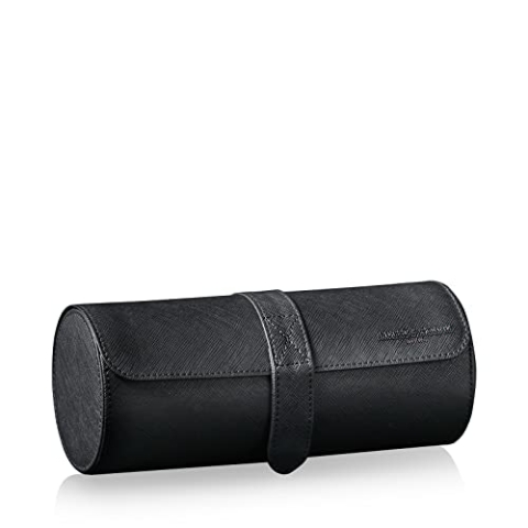 HEISSE & SÖHNE SEIT 1976® Uhrenrolle Rondo 3 - Schwarz / Schwarz