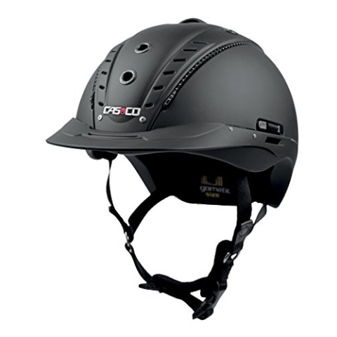 Casco Reithelm VG1 Mistrall-2, schwarz matt, XS/S (50-54 cm)