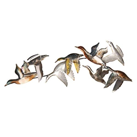 Clayre & Eef 5Y3467 Wanddekoration Vögel Ca. 102 x 4 x 39 cm