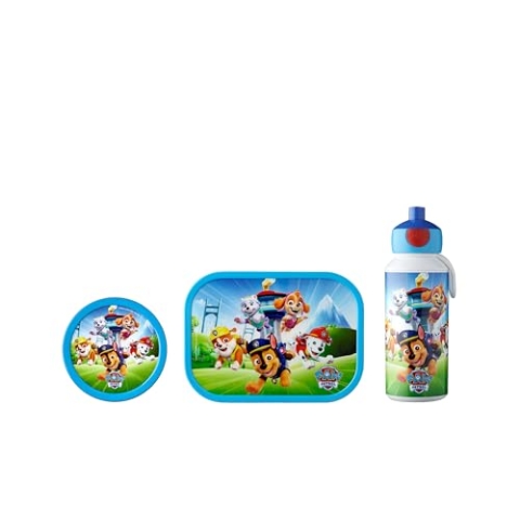 lunchset campus (pu+bd+fb) - paw patrol pups