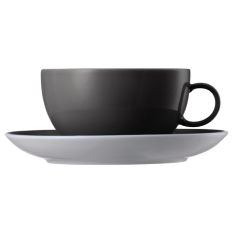 Thomas Sunny Day Grey Cappuccinotasse 2tlg.