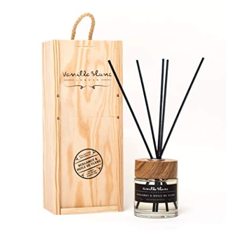 Bergamot & Huile de Ylang Duftstäbchen, naturfarben