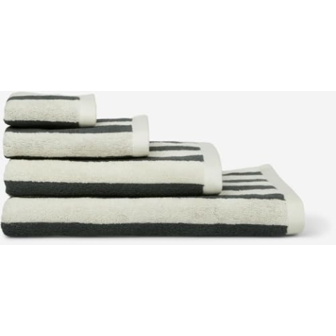 Marc O' Polo Duschtuch Heritage Farbe Anthracite Größe 70x140