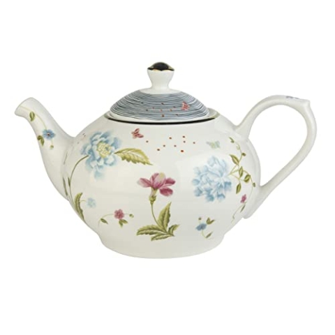 Laura Ashley Heritage Collectables Teekanne Elvenen White 1,6 Liter Porzellan