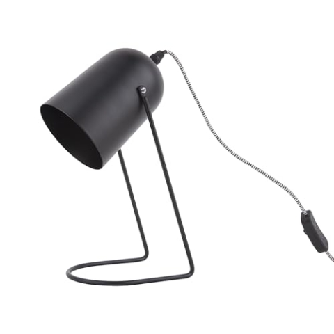 Leitmotiv [DL] Table lamp Enchant steel matt black H. 30cm, D. 18cm, Excl. E14, Max. 40W -