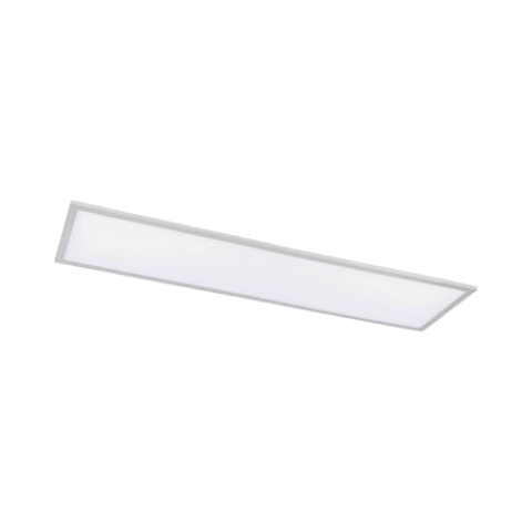 Arcchio LED Panel Lysander dimmbar mit Leselampe in Alu aus Aluminium (1 flammig,) - Bürolampe Deckenlampe Deckenleuchte Lampe Arbeitszimmerleuchte