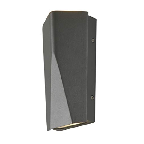 Trio Leuchten LED Außenleuchte Tay 226560242, Druckguss Aluminium anthrazit, 2x 4.5 Watt