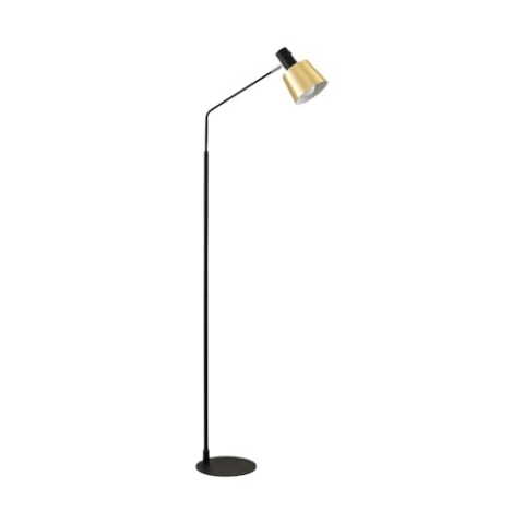 Lindby Stehlampe Vlada (Skandinavisch) in Schwarz aus Metall (1 flammig, E27) - Stehleuchte Standleuchte Floor Lamp Wohnzimmerlampe Wohnzimmerleuchte